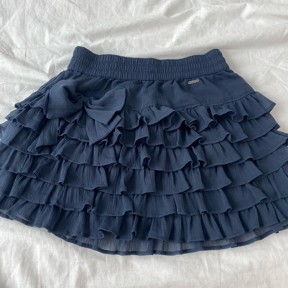 Hollister blue skirt